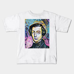 Alexis de Tocqueville Portrait | Alexis de Tocqueville Artwork 10 Kids T-Shirt